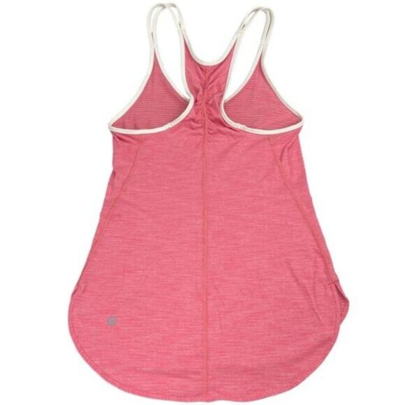 Lululemon What The Sport Singlet II  Heathered Pink Womens Size 0 - Picture 5 of 7